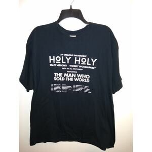 Holy Holy American Tour T-shirt Size XL Heaven 17 Tony Visconti David Bowie